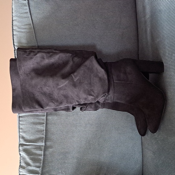 Just Fab Rosalund Slouchy Boots, Wide - Picture 2 of 8